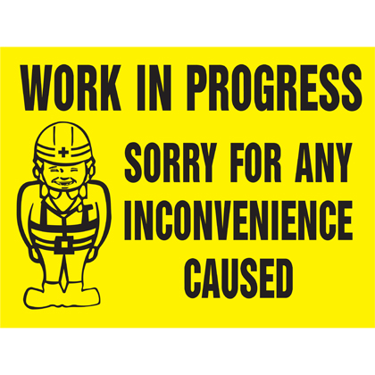 construction sign